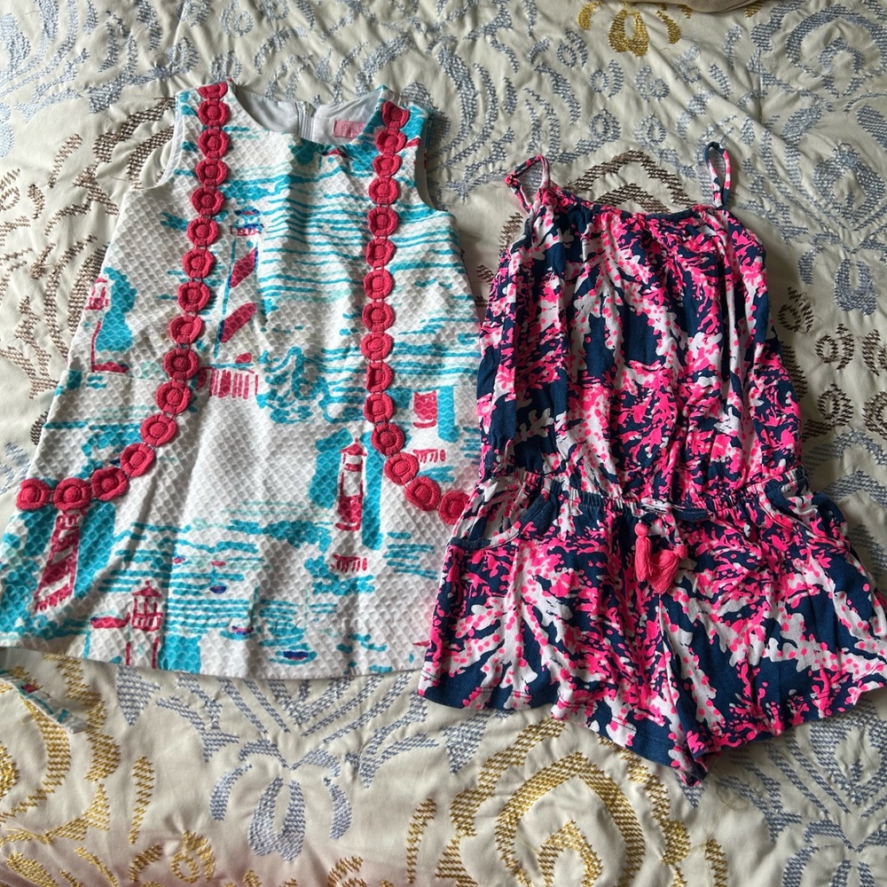 Lilly Pulitzer summer dress/romper bundle